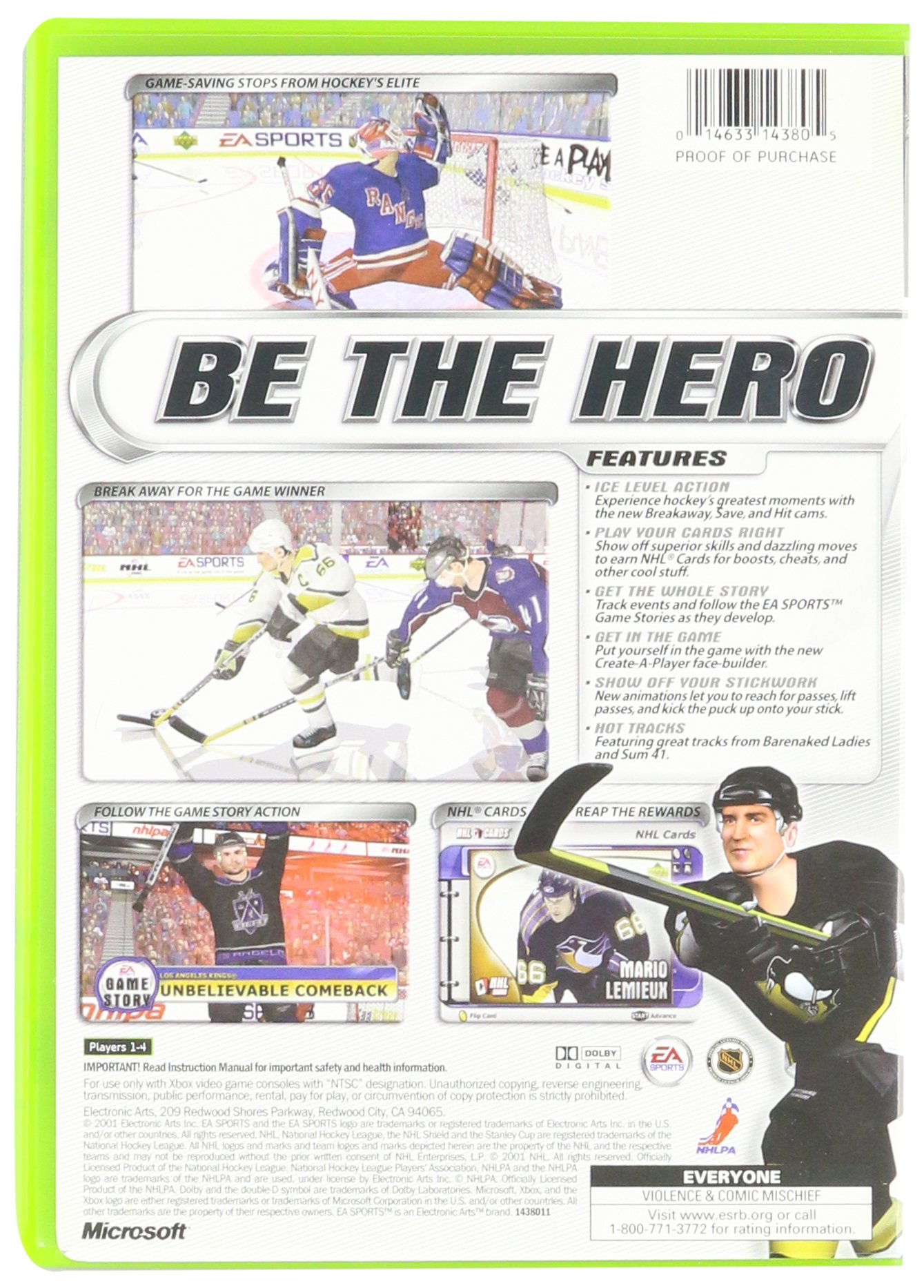 Amazon.com: NHL 2002 - Xbox : X Box: Video Games